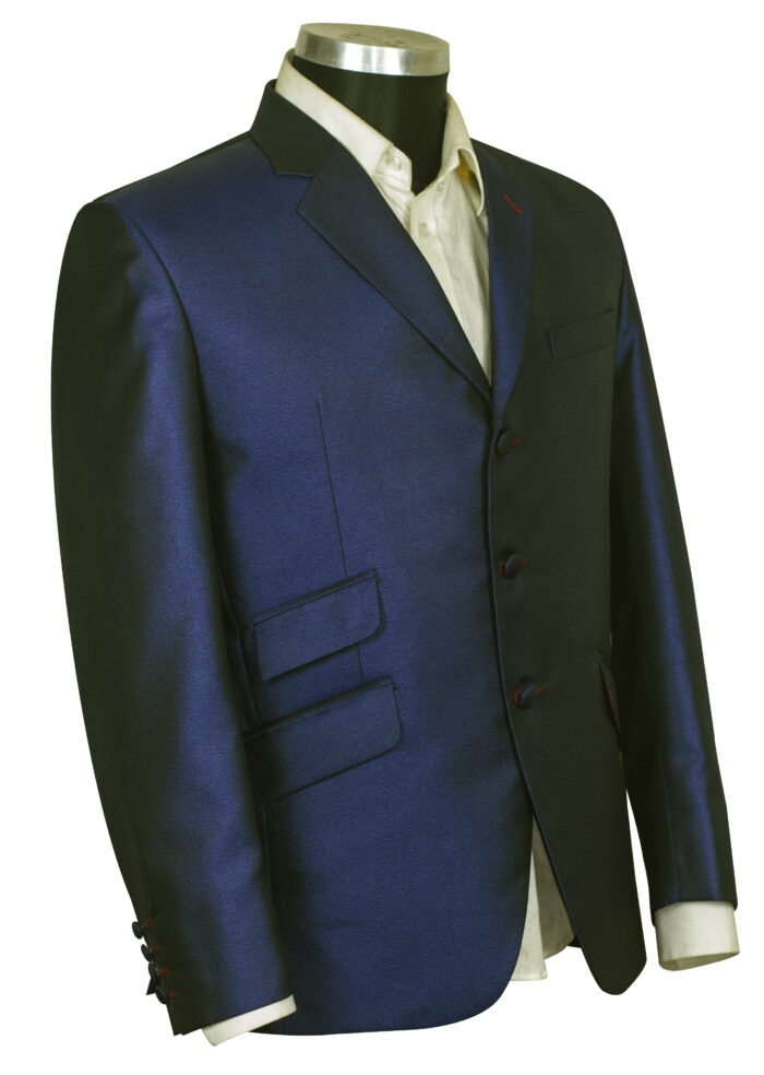 Tonic Suit | 60s Style Navy Blue Tonic Suit for Men